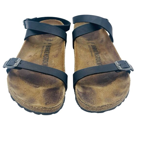 Birkenstock Daloa Black Ankle Strap Sandals Women's 36 EU / 5 US - Picture 1 of 7